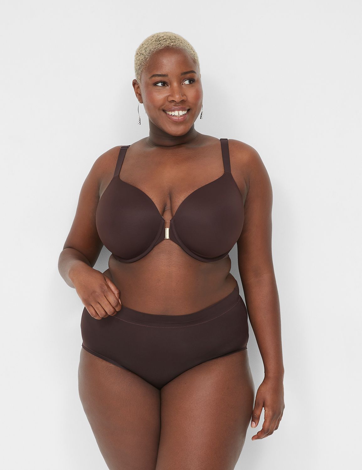 Totally Smooth Full Coverage Front-Close Bra