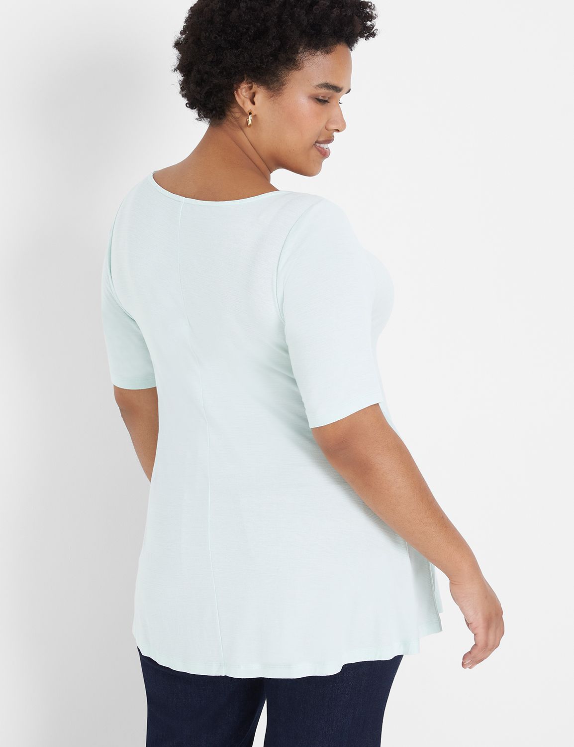 Perfect Sleeve V Neck Shoulder Ruch Product Image 2