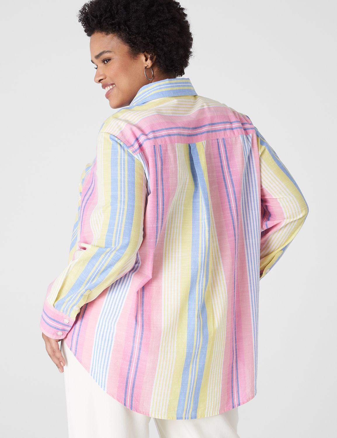 Classic Long Sleeve Button Down Sof Product Image 2