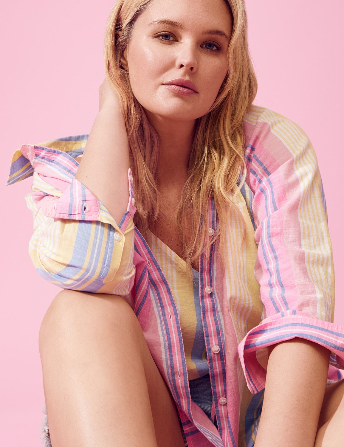 Classic Long Sleeve Button Down Sof Product Image 3