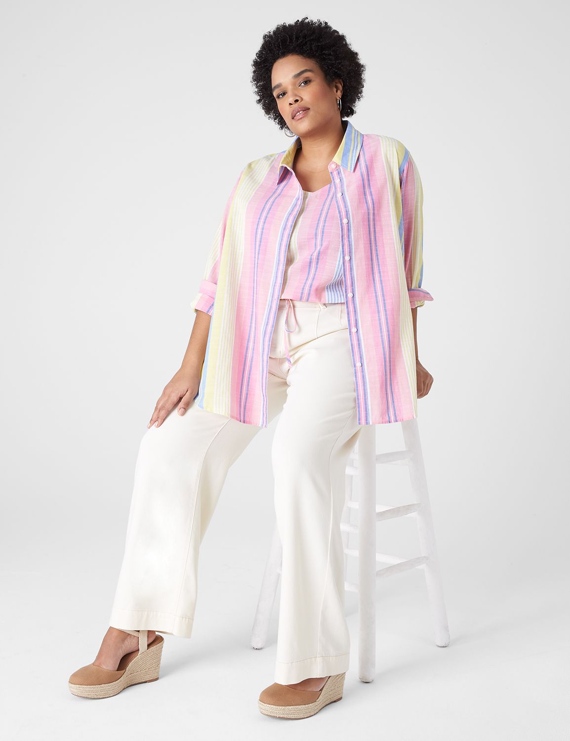 Classic Long Sleeve Button Down Sof Product Image 4
