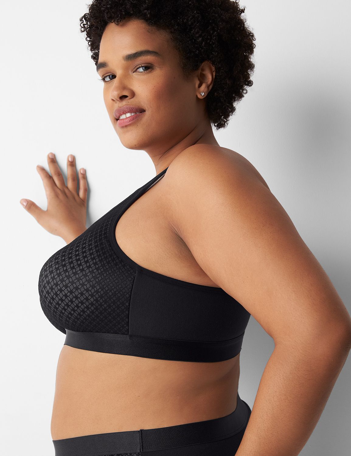 Lane Bryant Cotton Unlined No-Wire Bra With Lace 40G Trooper, Lane Bryant  (Jun 2023)