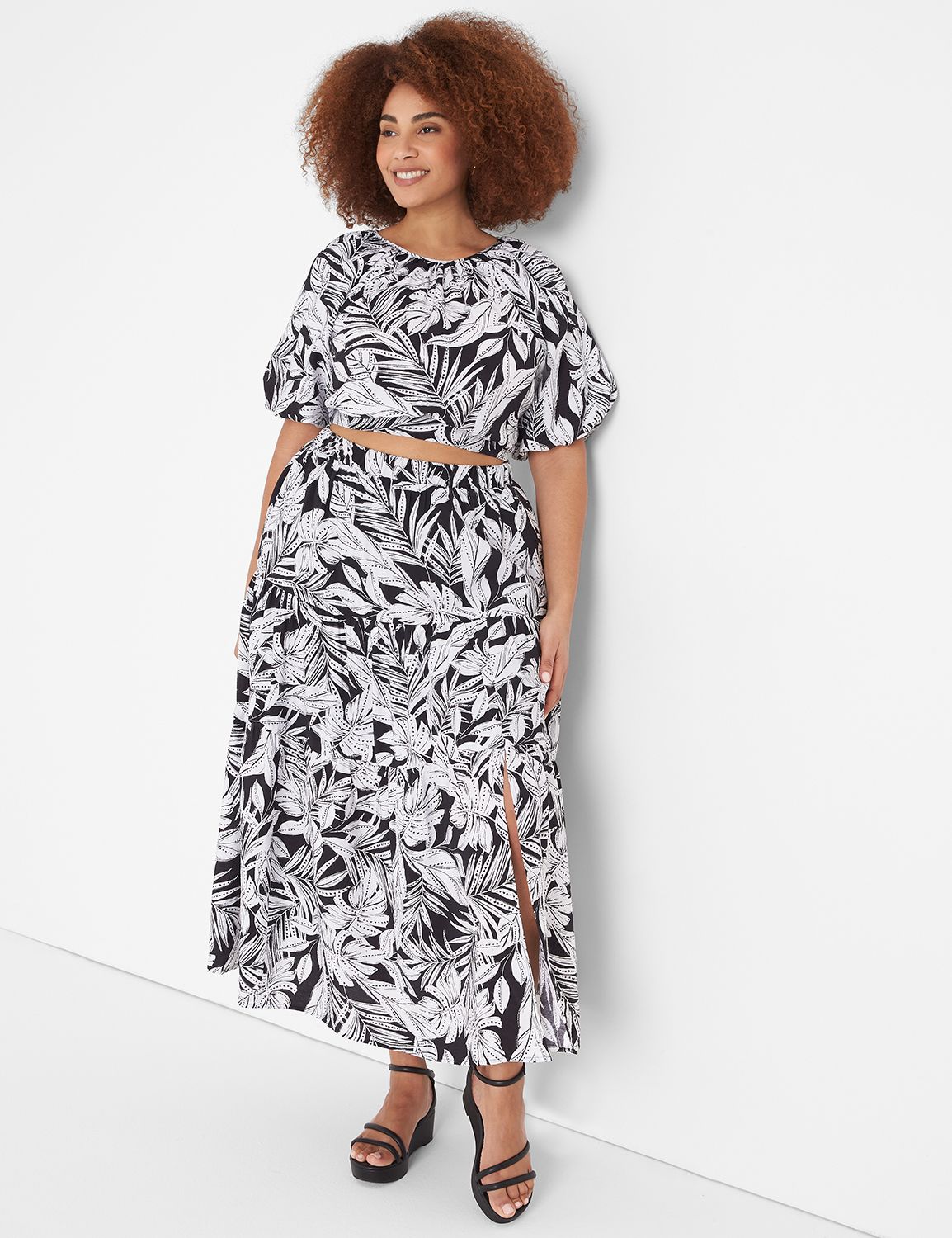 Lane bryant 2025 maxi skirts