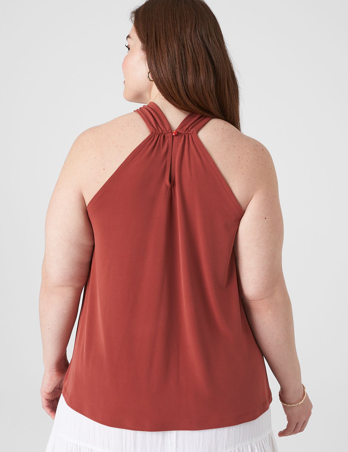 Swing Sleeveless O-Ring Halter Top Product Image 2