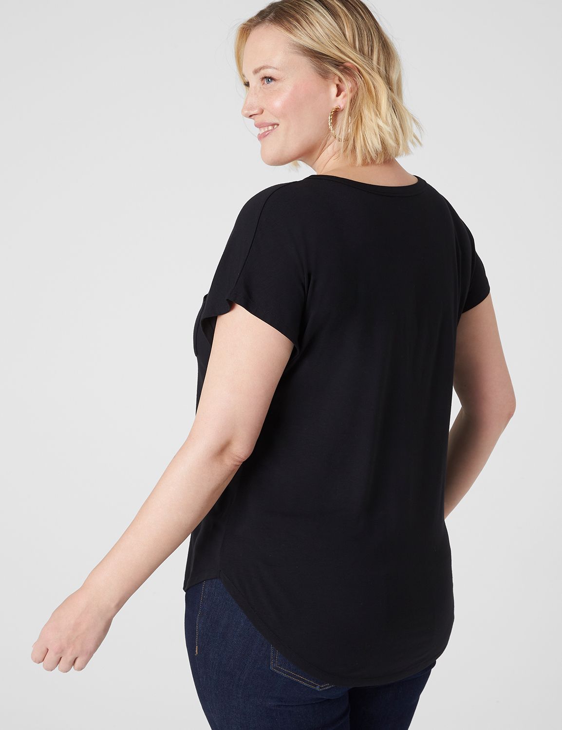 PREORDER: Soft Style V Neck Pocket Tee in Dark Camo // eta 3-4 weeks main image 0