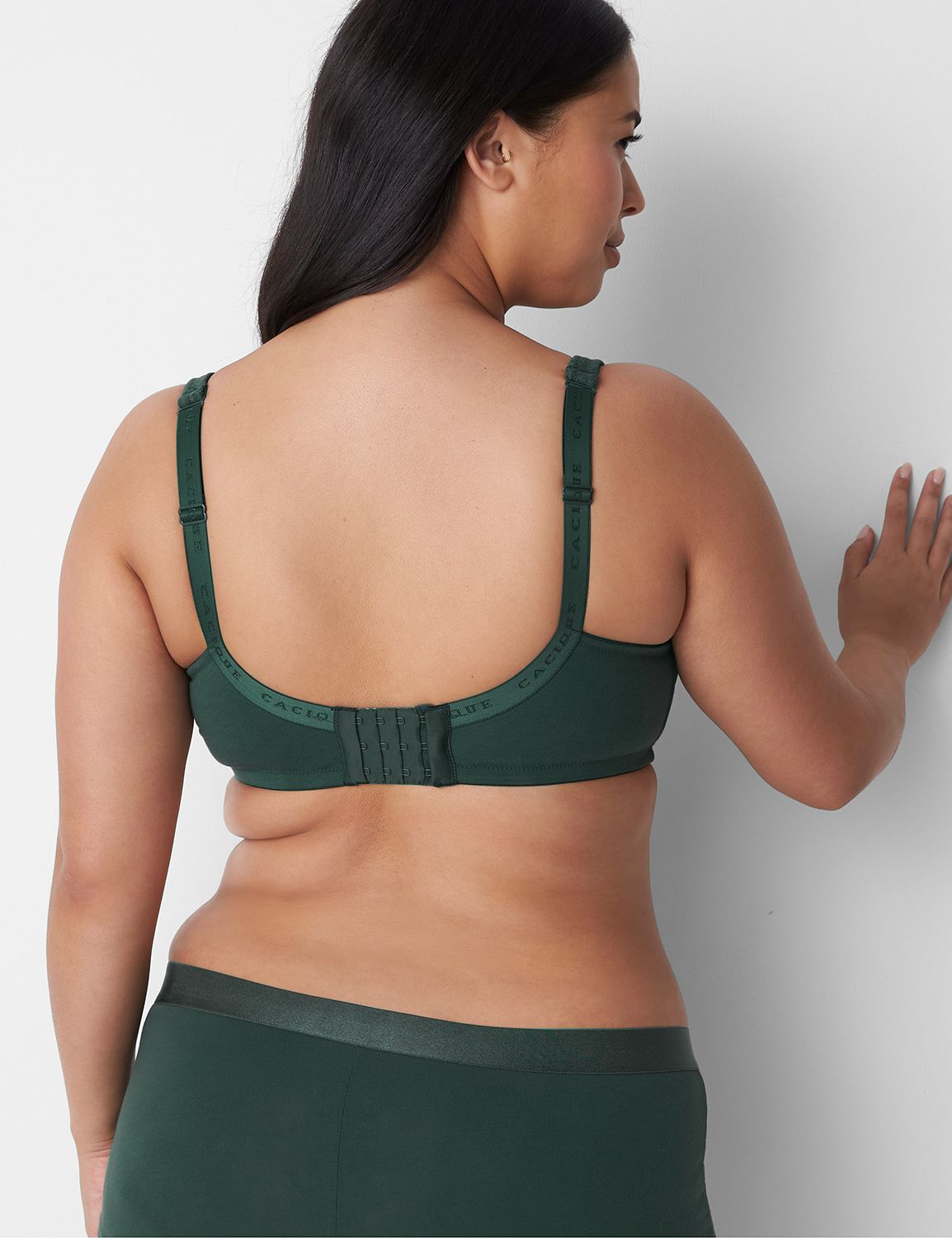 Cotton Boost Plunge NW AO Geo Lace Product Image 2