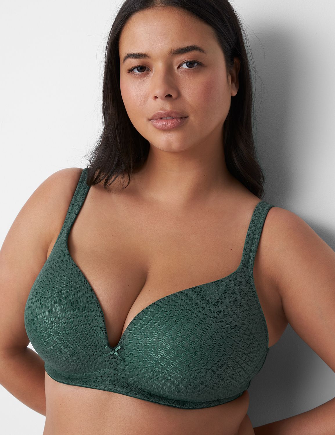 Cotton Boost Plunge NW AO Geo Lace Product Image 4