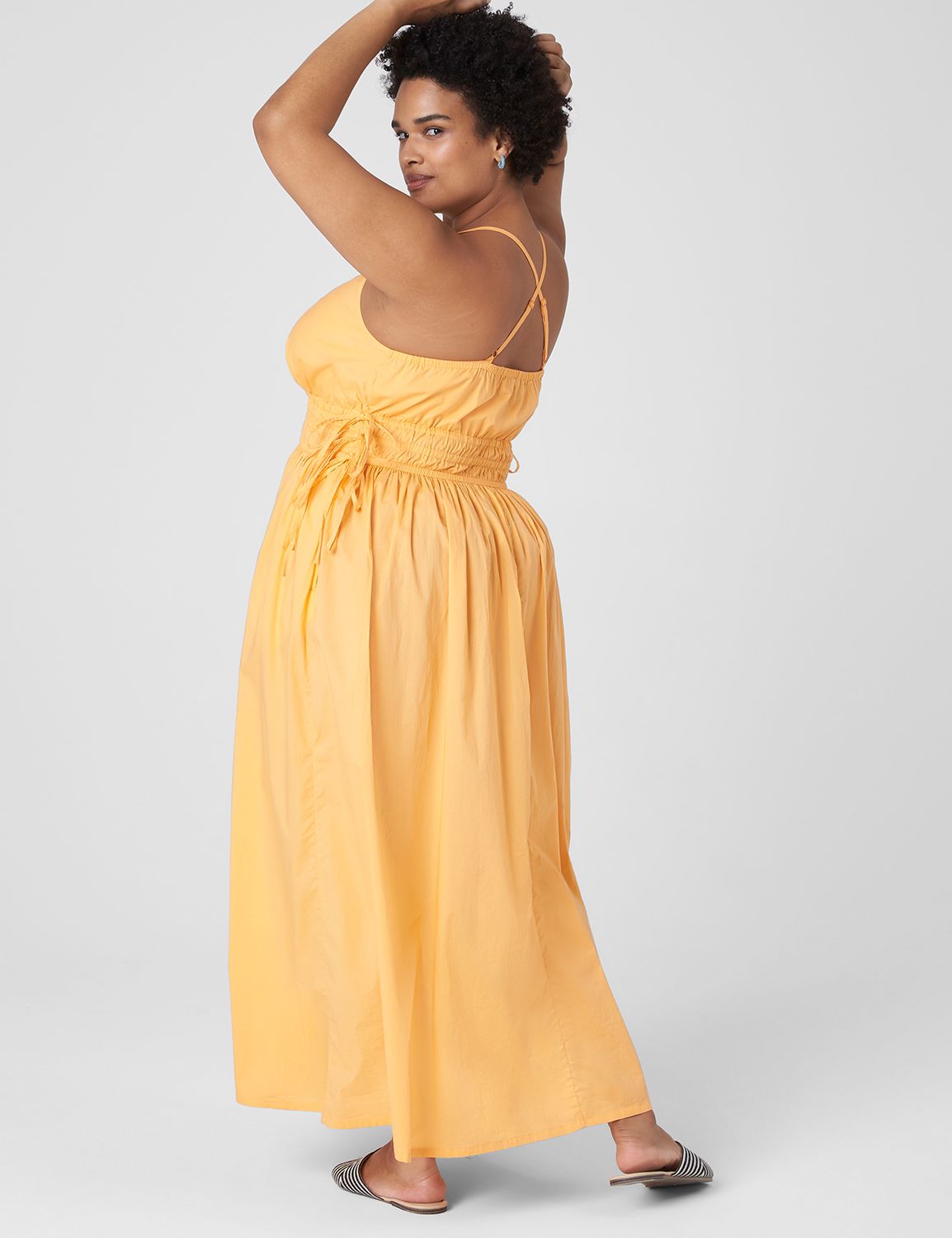 chinese dress ladies DANCE WITH ME RUCHED WAIST SLEEVELESS MAXI DRESS – AKIRA main image 1
