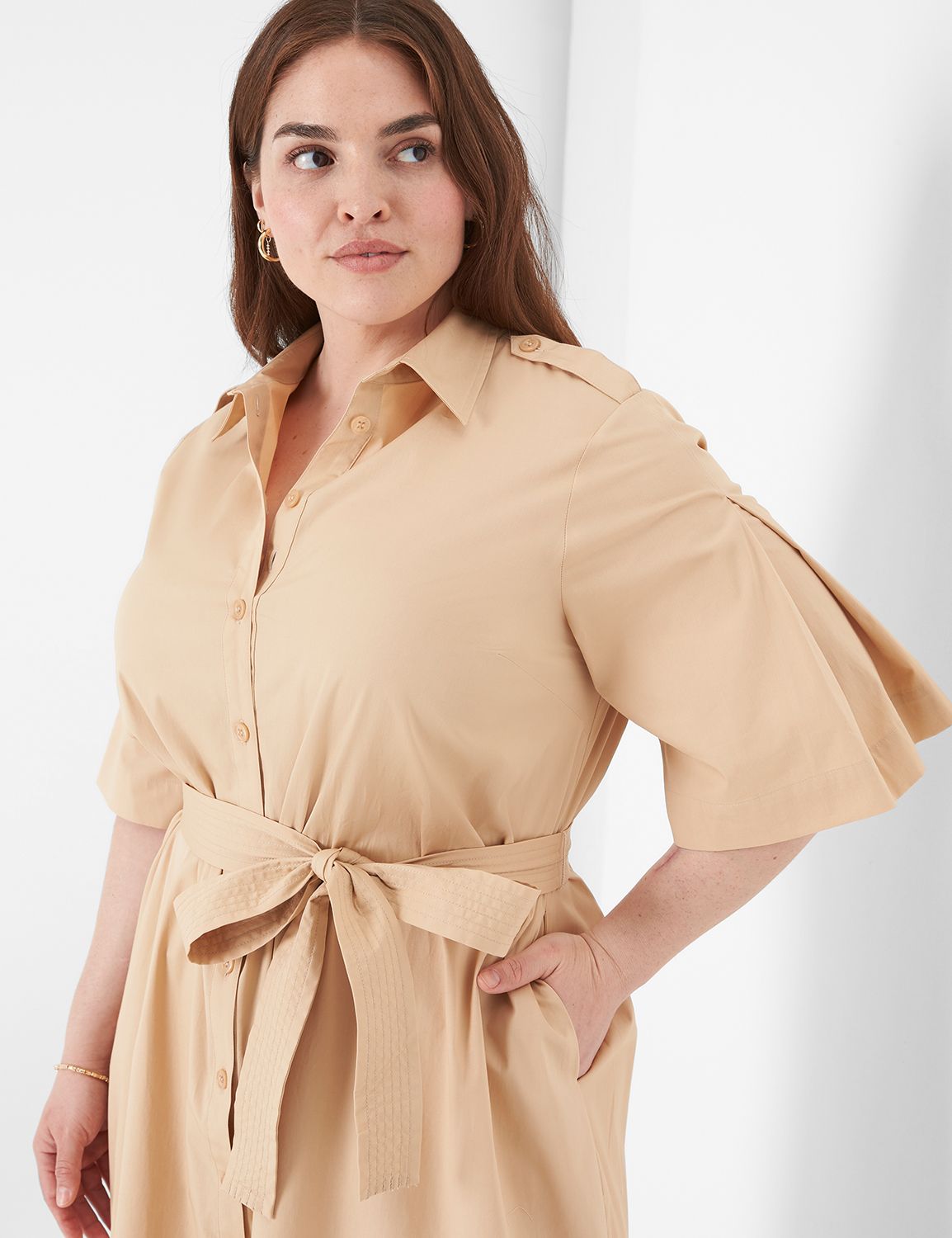 Lane bryant 2024 shirt dress