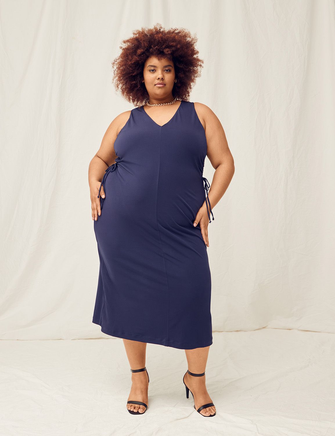 pink and blue maxi dress Philomena Maxi Dress Natural/Blue / S main image 0