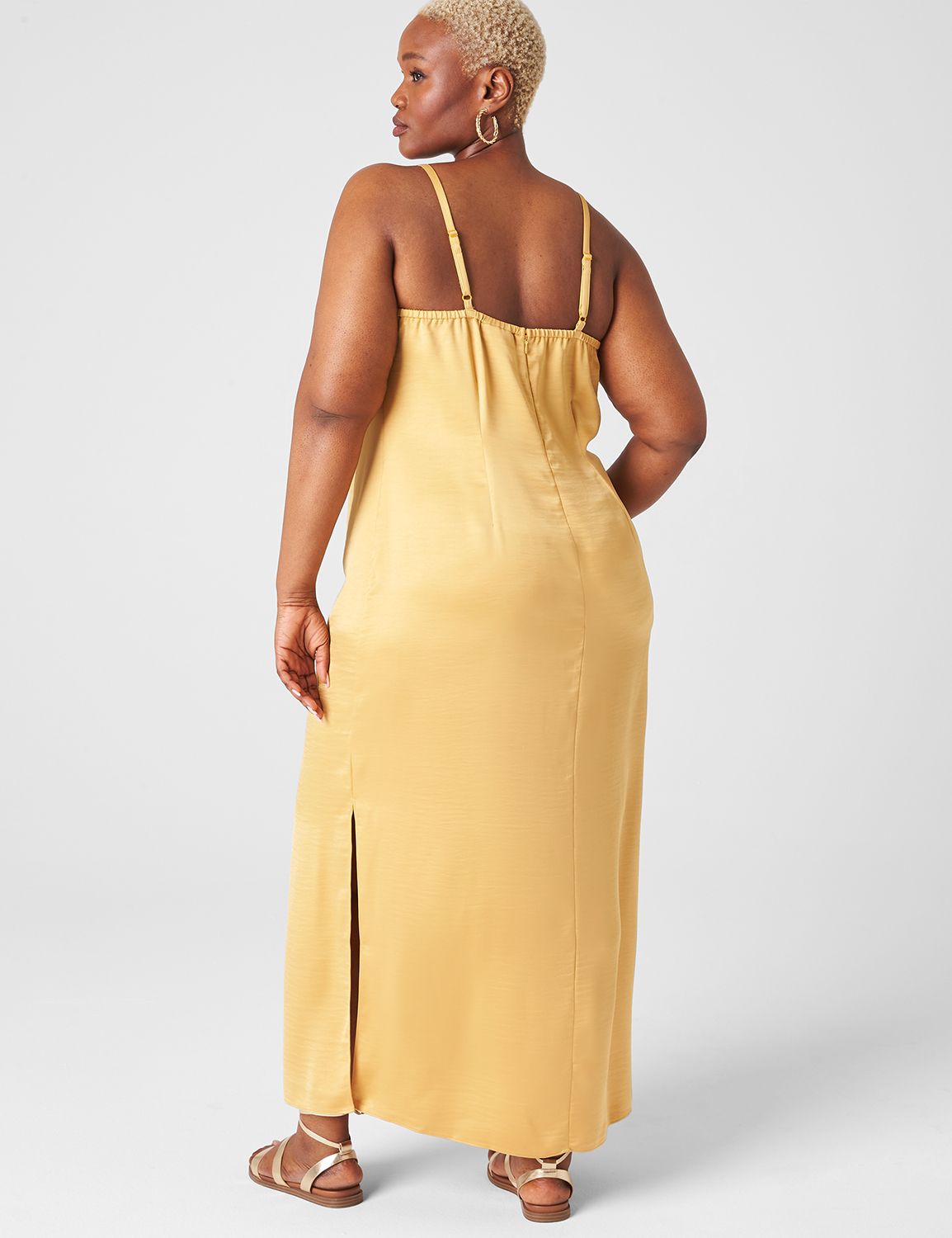 Scoop-Neck Cami Slip Dress