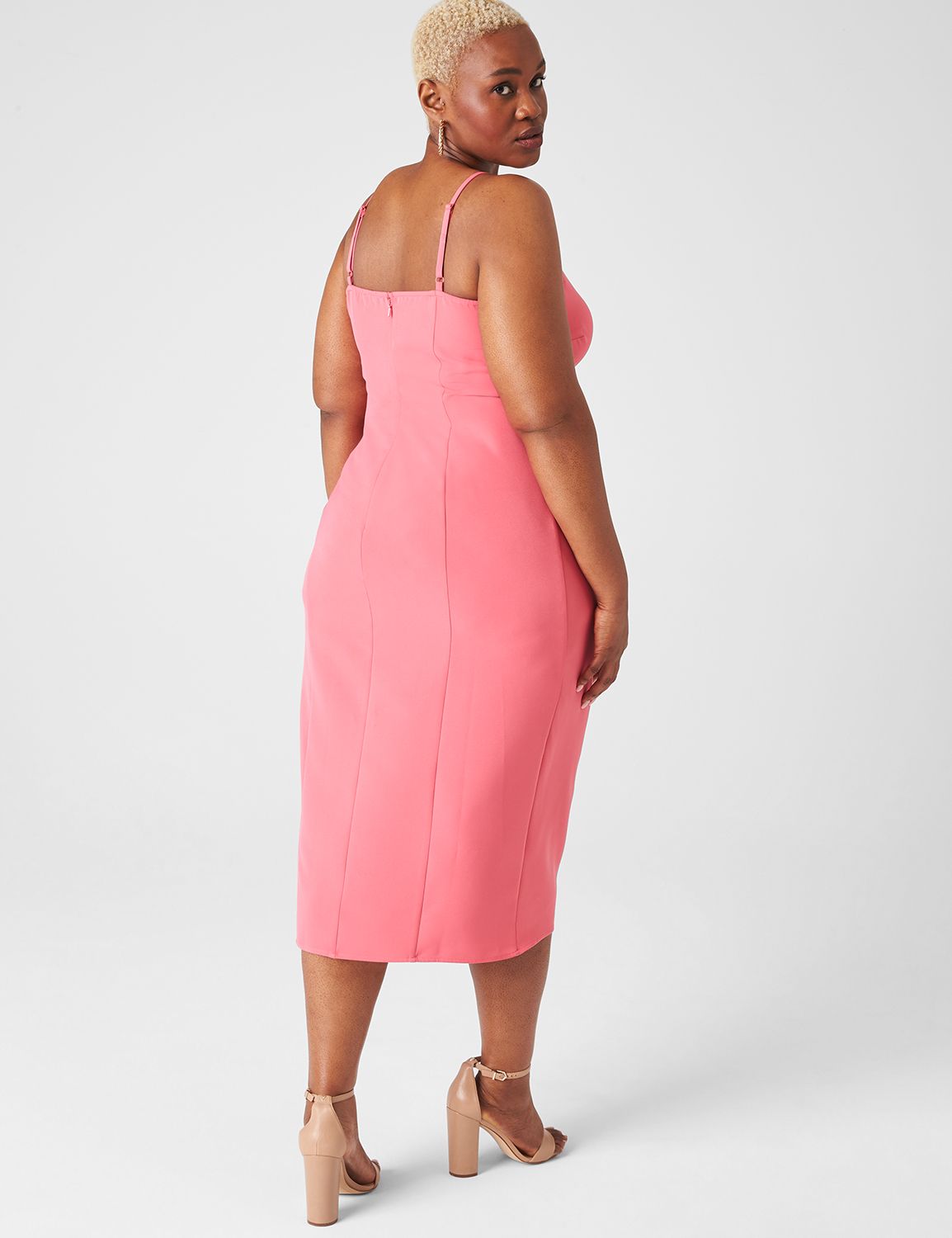 strapless open back dress Kaitlin One Shoulder Slinky and Mesh Maxi Dress / Black | Meshki