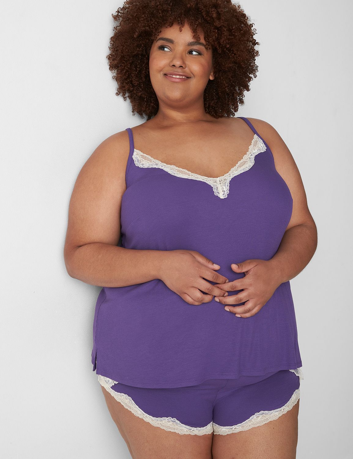 Drapey Rib Sleep Cami