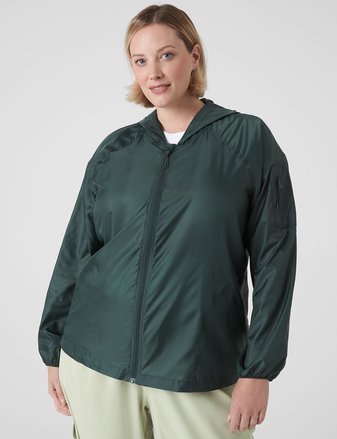 Extended Sizes Full Zip.