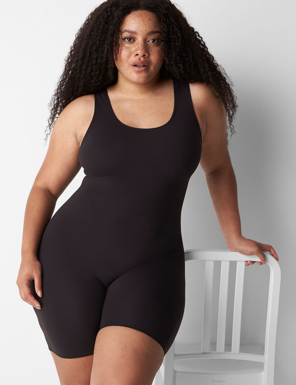 Micro Bike Short Onesie 1131620 S LaneBryant