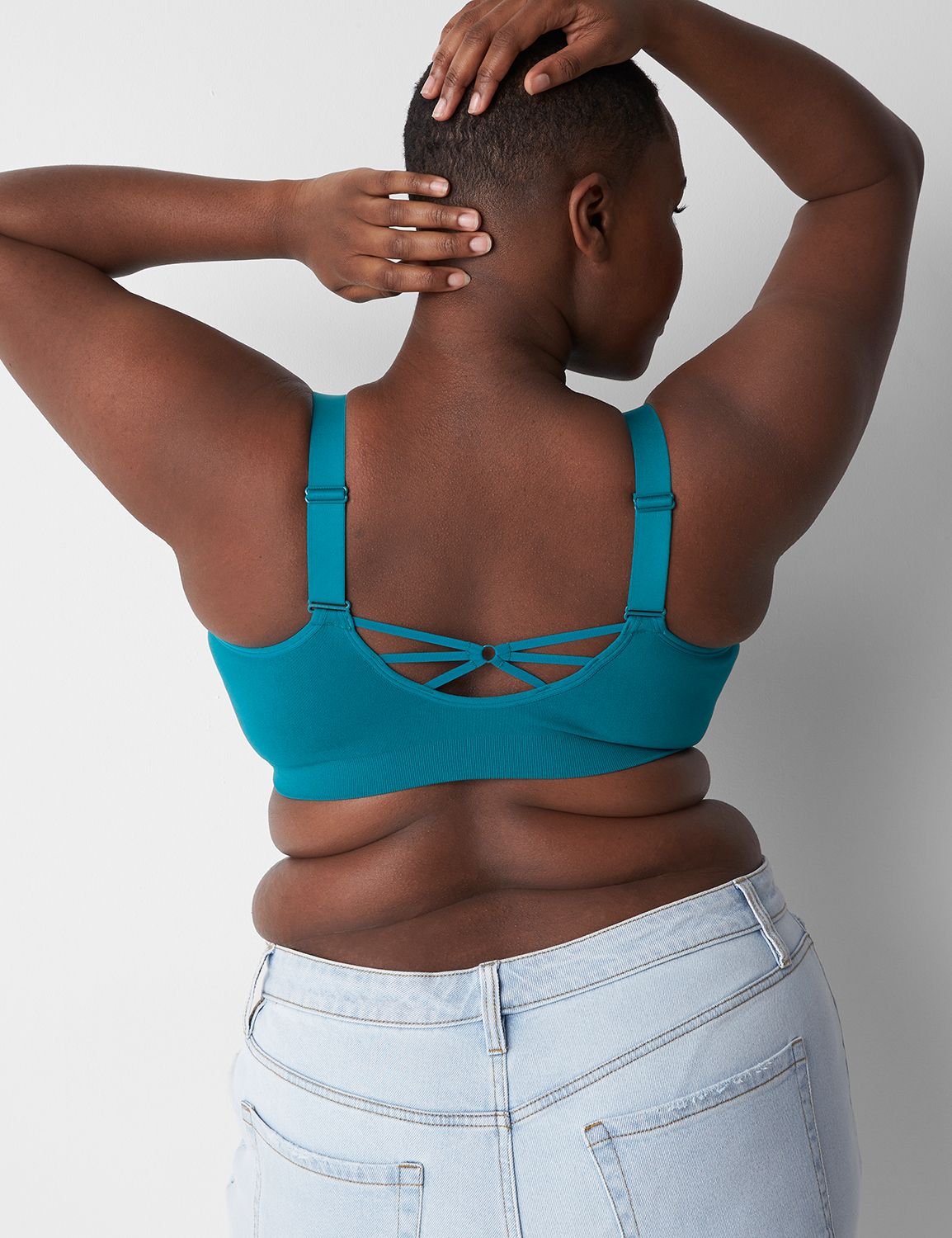 Seamless Strappy Tank Bralette 1136 Product Image 2
