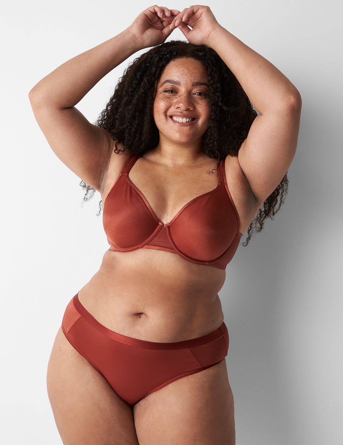 NoShow Hipster Panty Summer Sheer Side LaneBryant