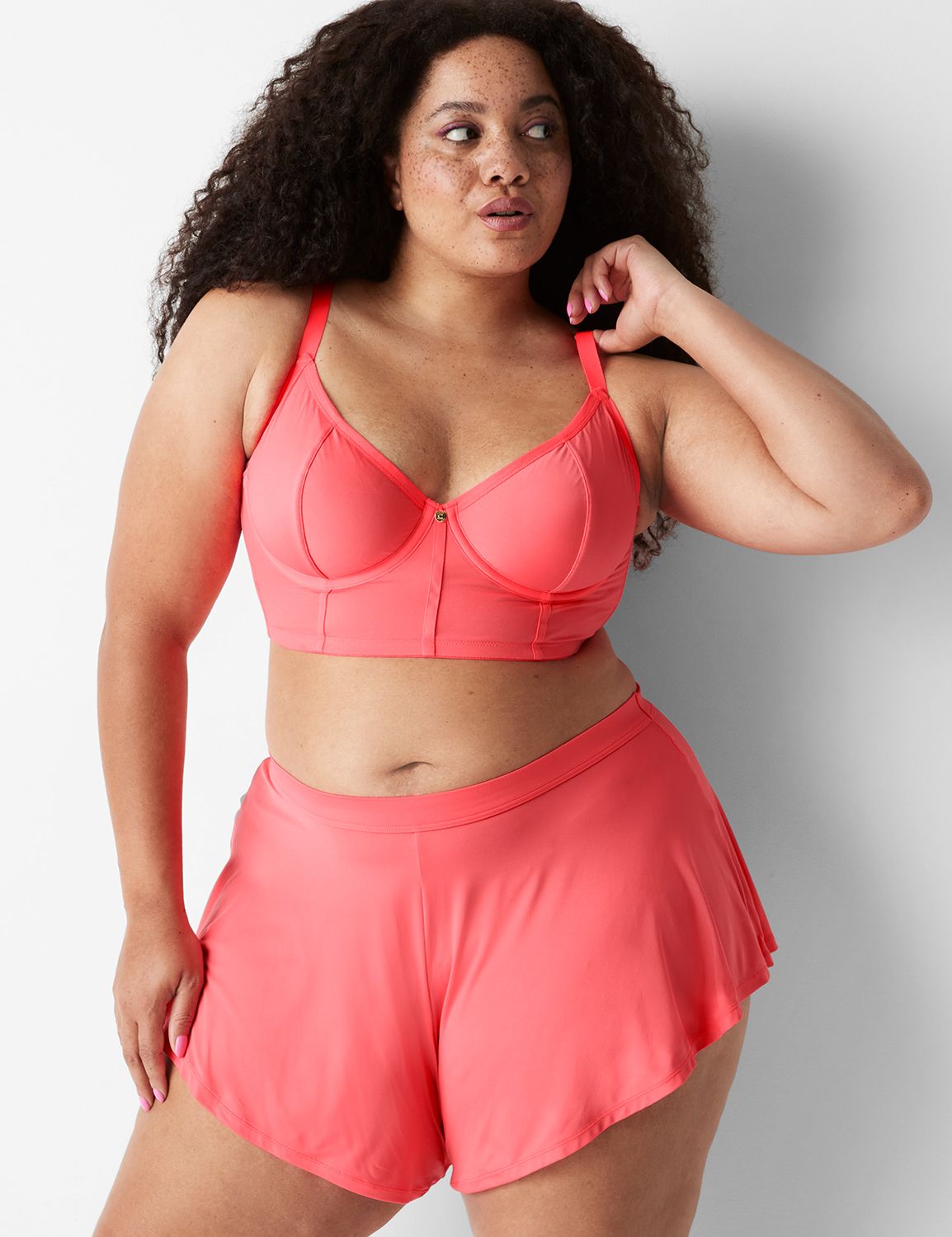 High Waist Flutter Short 1133720 F Product Image 1