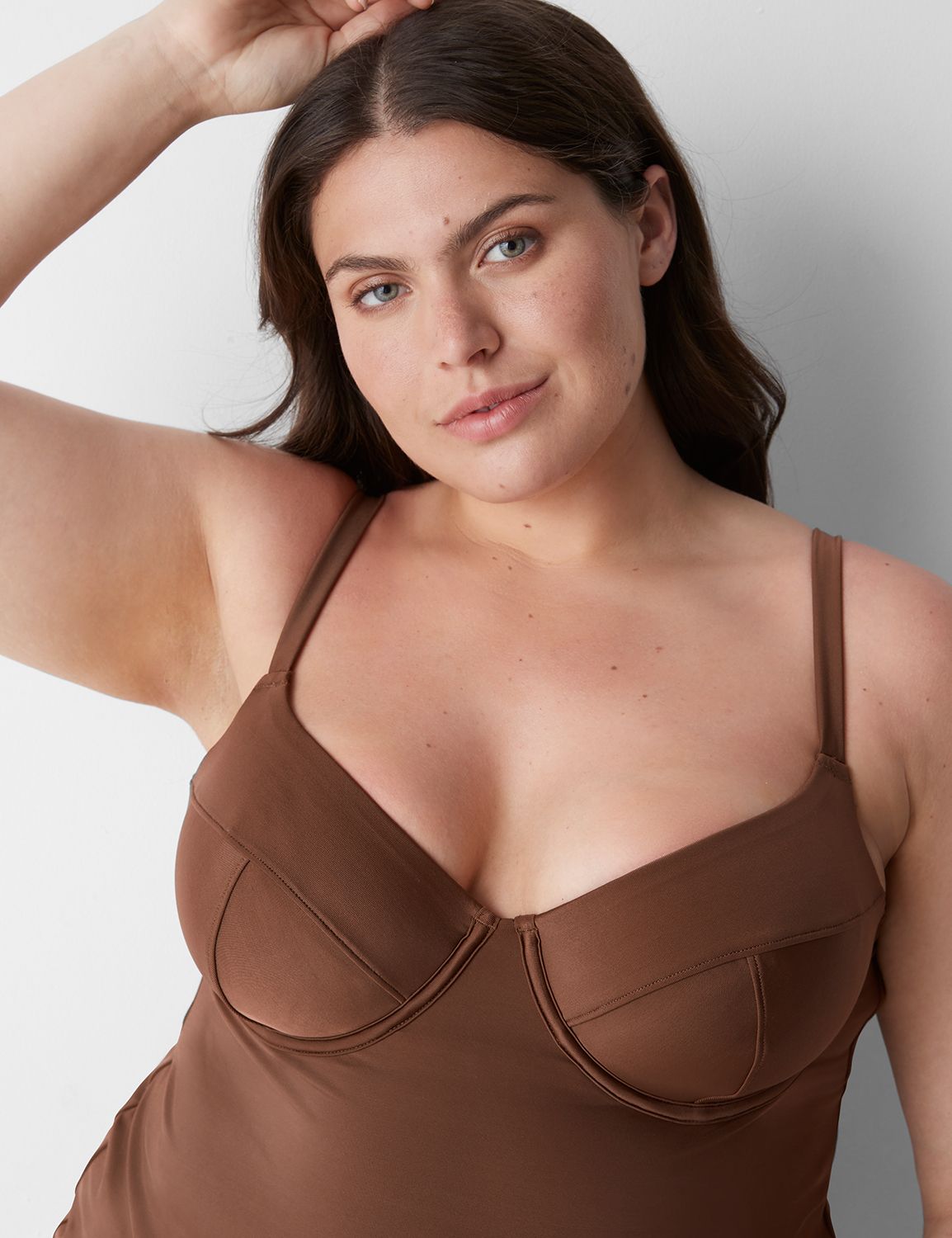 UW Curvy Balc Fitted Tankini 113569 Product Image 4