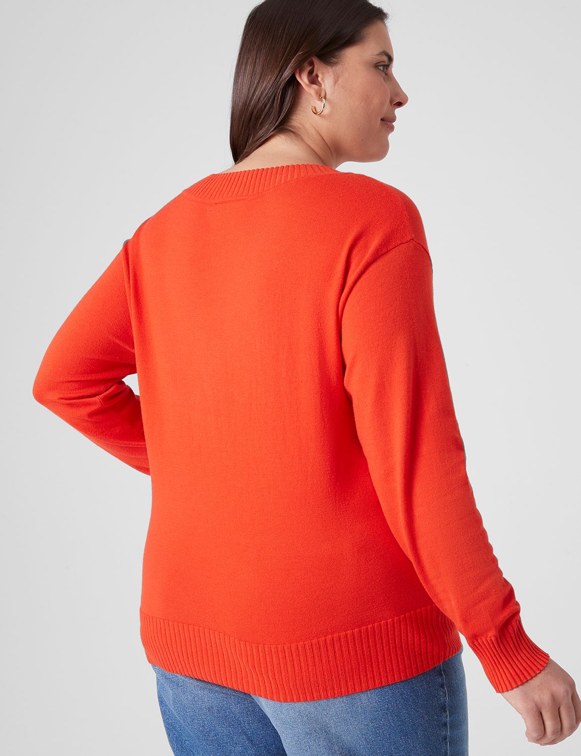 Lane bryant v sale neck sweater