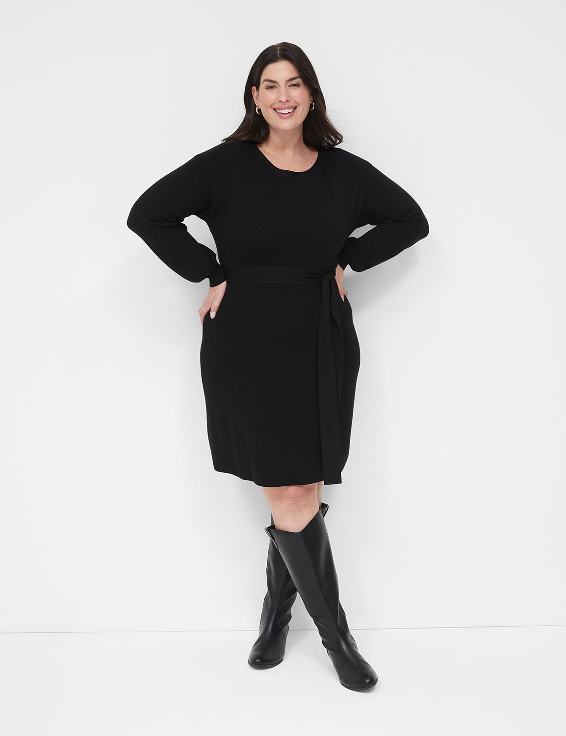 Lane bryant black dress hotsell