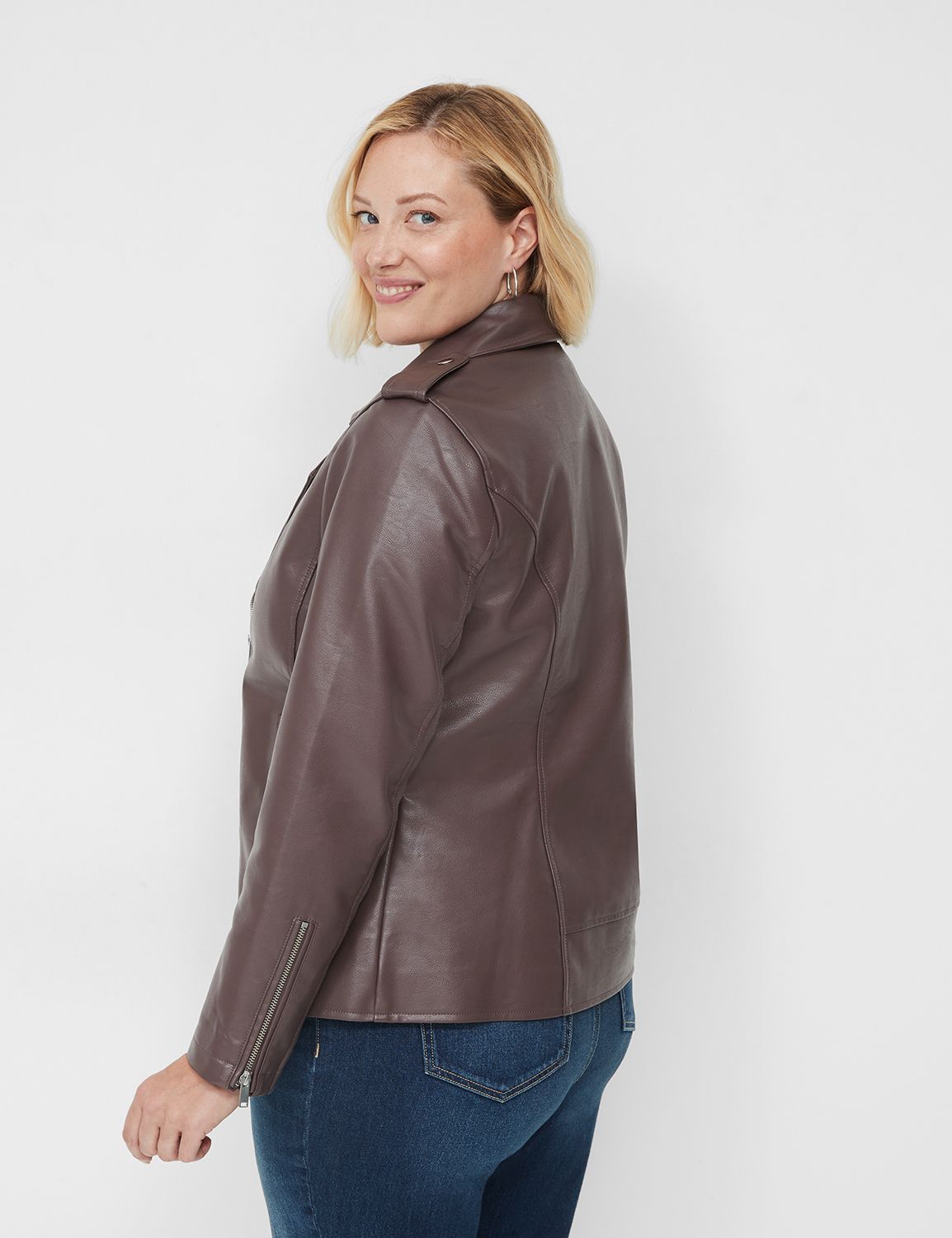 Lane bryant hotsell leather coats