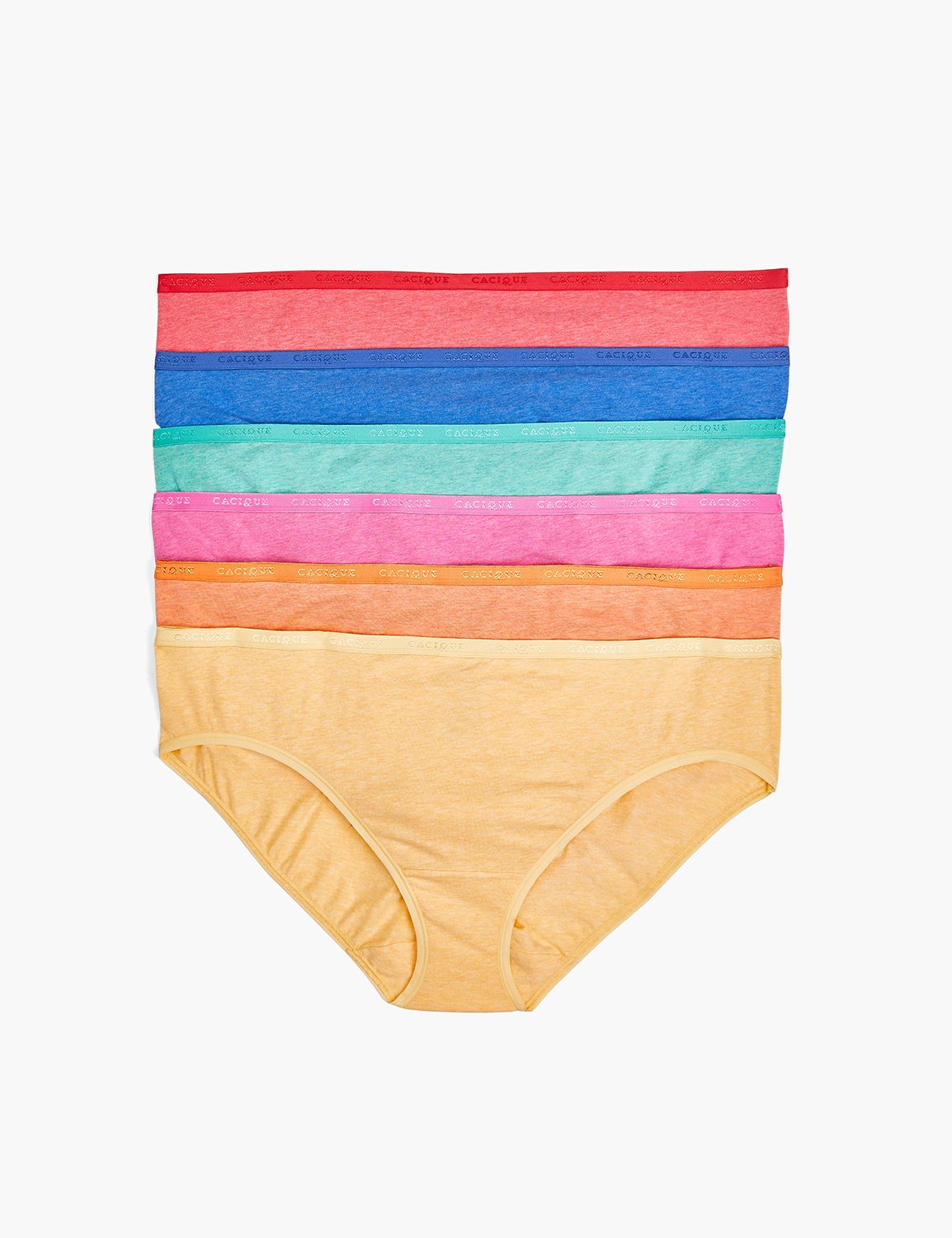 PANTY PACK Cotton Hipsters Tailored LaneBryant