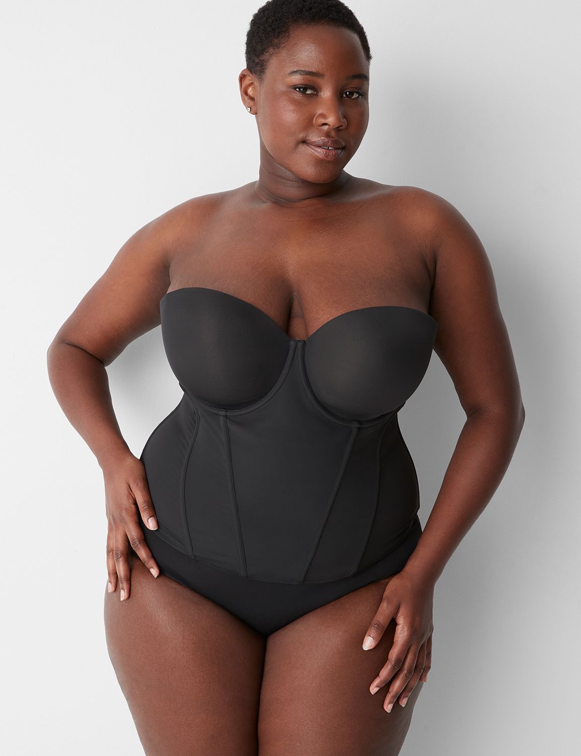 Plus Size Strapless Bras: Cups B-K