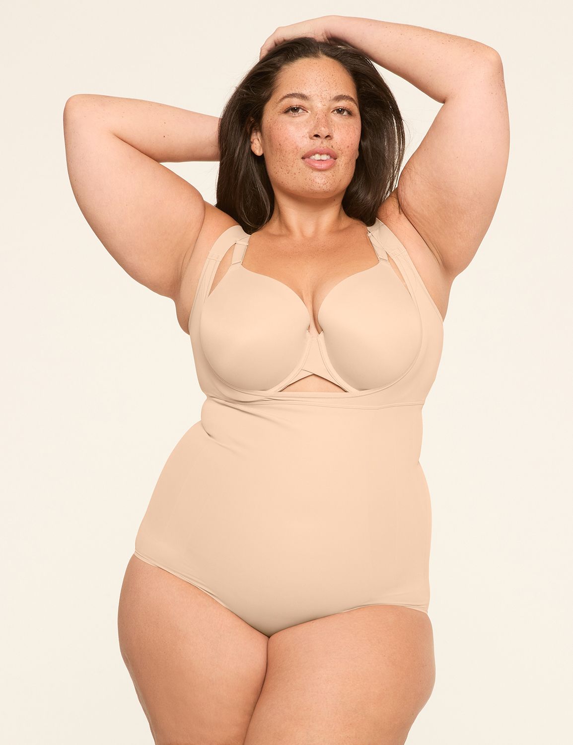 Body Suit Tummy Shaper Plus Size SHAPELLX Tummy Control Shapewear