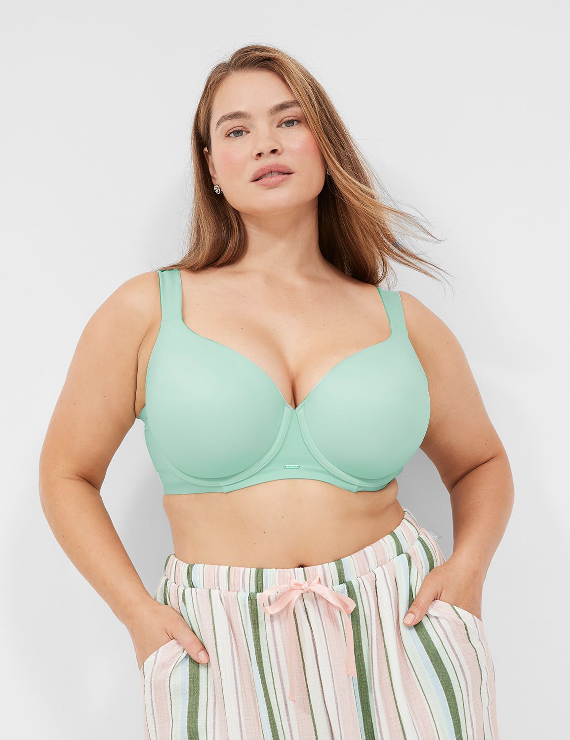 Size 40B Plus Size Balconette Bras: Cups B-K