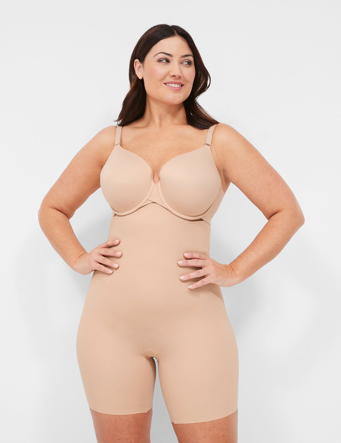 Plus Size Tummy Control Body Suit