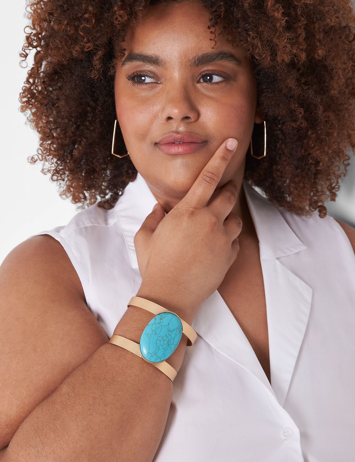 Turquoise Cuff Bracelet Product Image 1