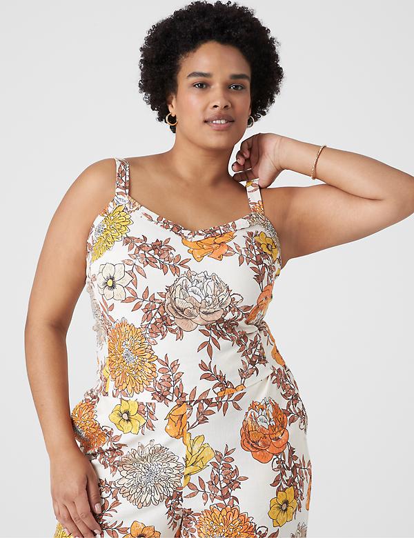 Fitted Sleeveless Crop Cami 1134772 | LaneBryant