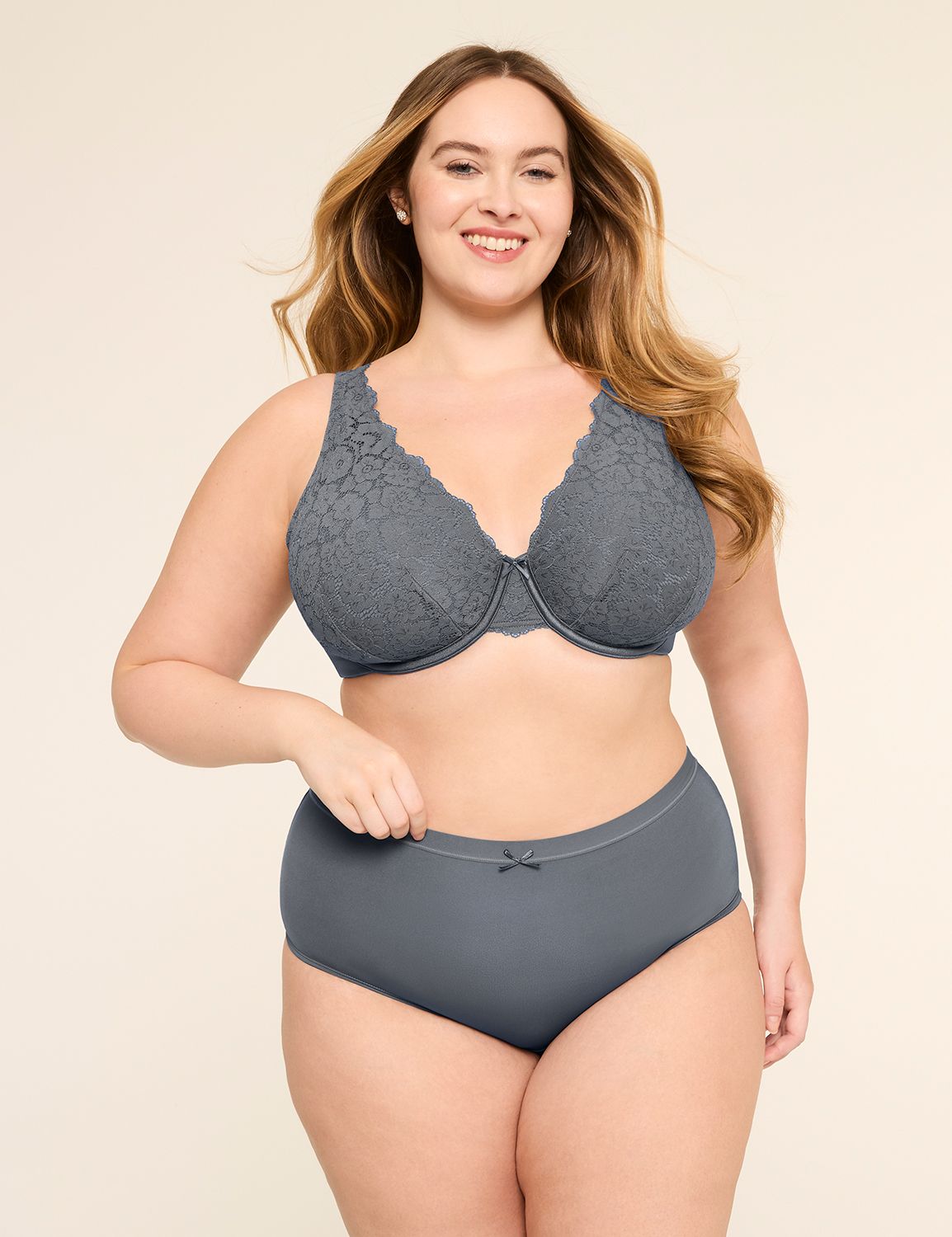 Unlined Aura Lace High Apex SHIMMER Product Image 4