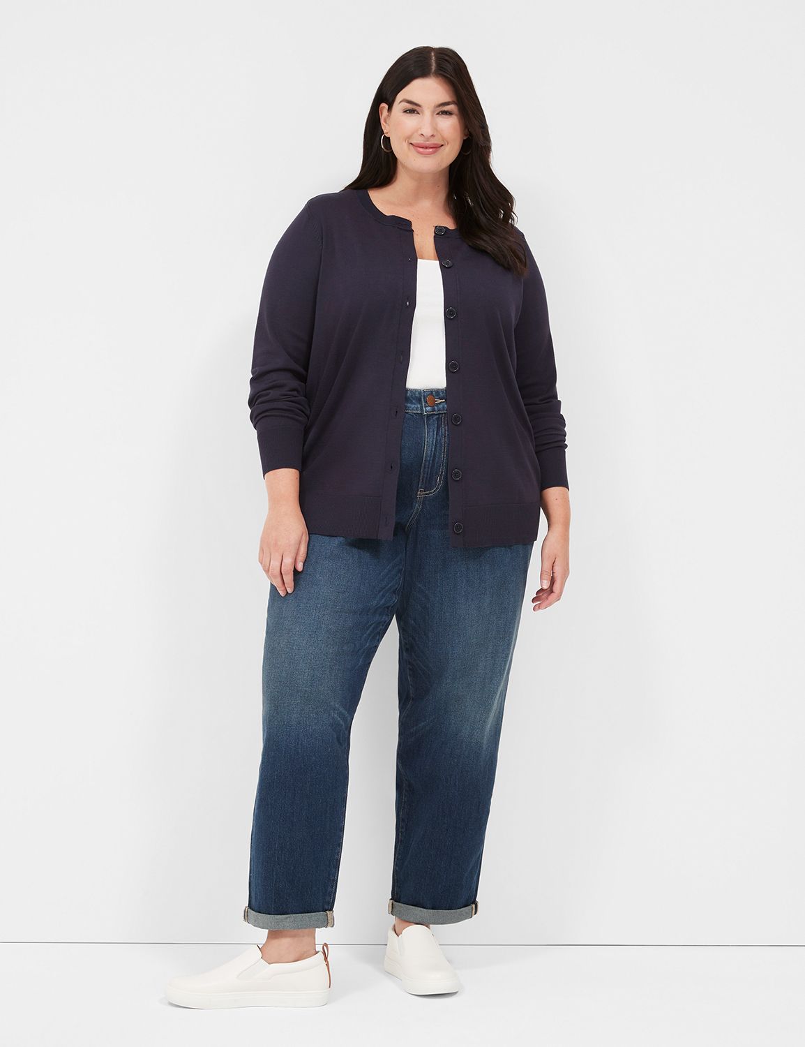 Buy Happening Plus Size Women - Boyfriend Fit - Low Rise - Pure