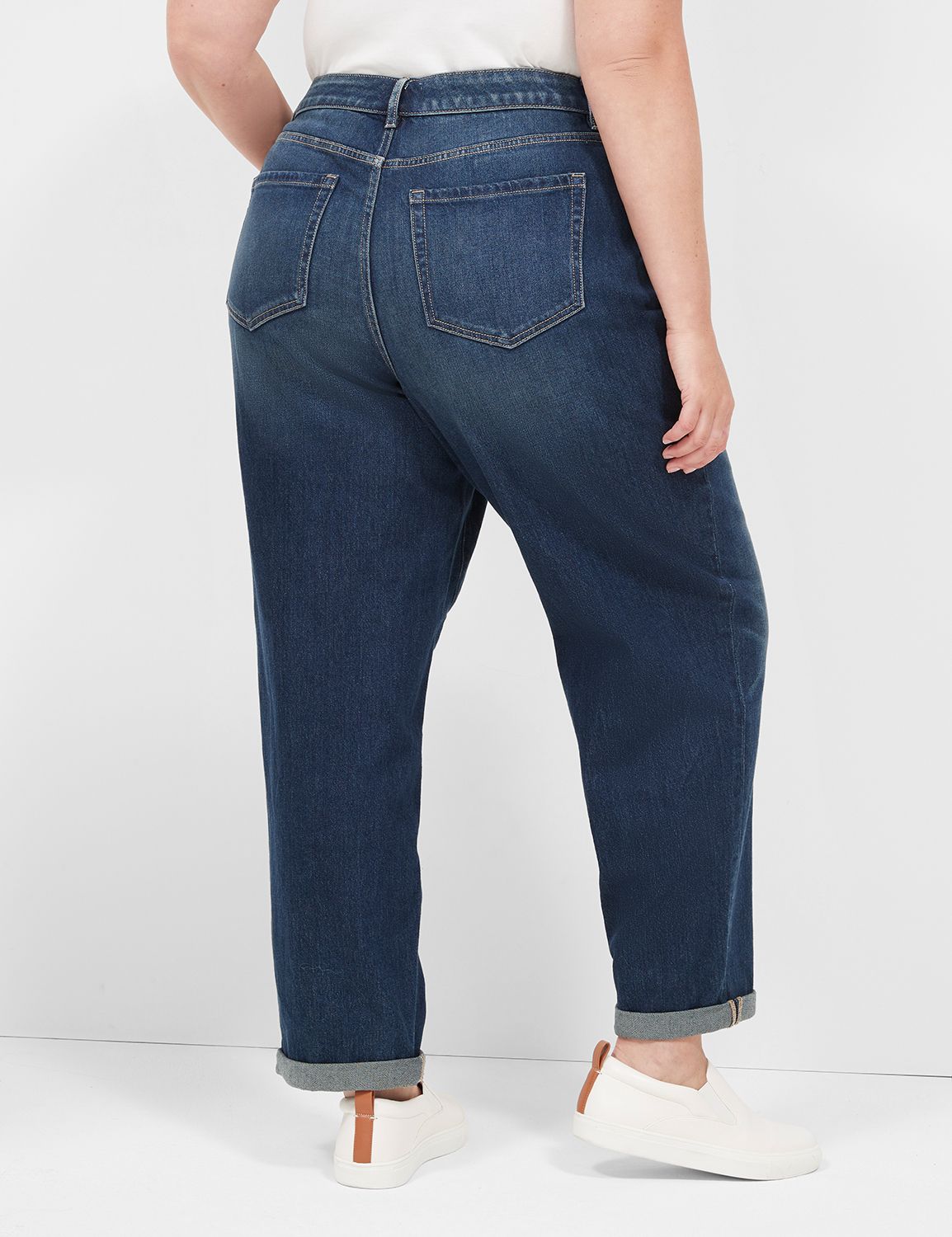 Lane Bryant signature fit boyfriend jeans. Has the - Depop