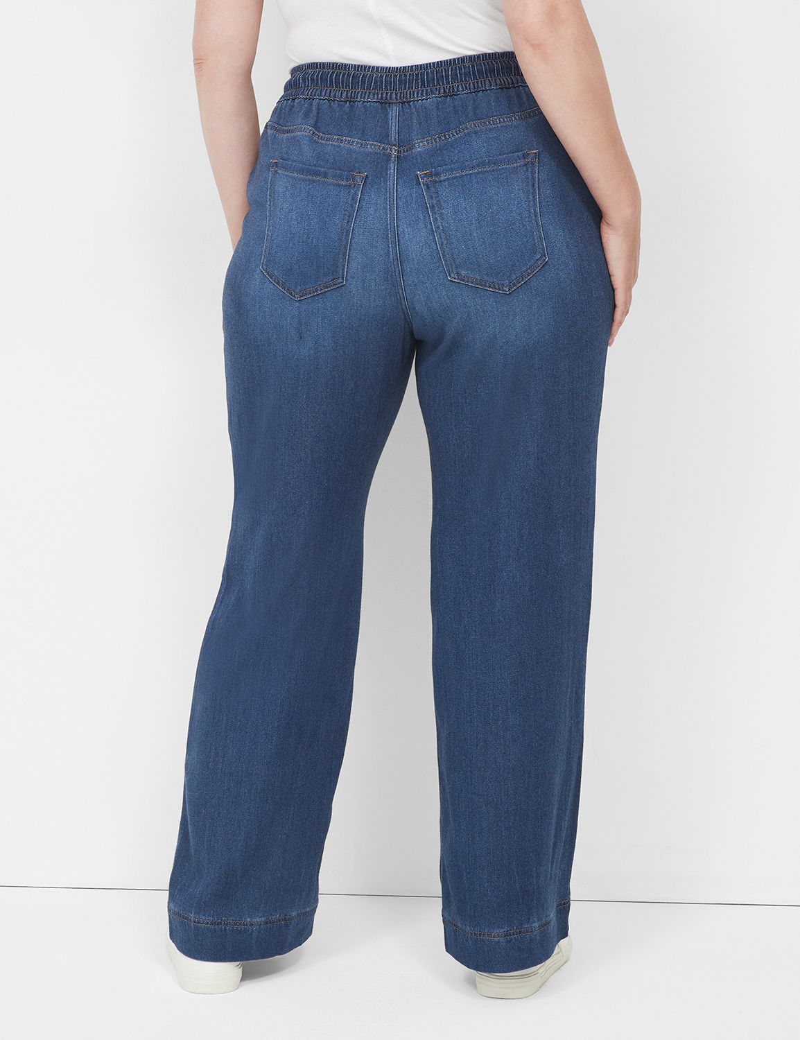 Lane bryant store wide leg jeans