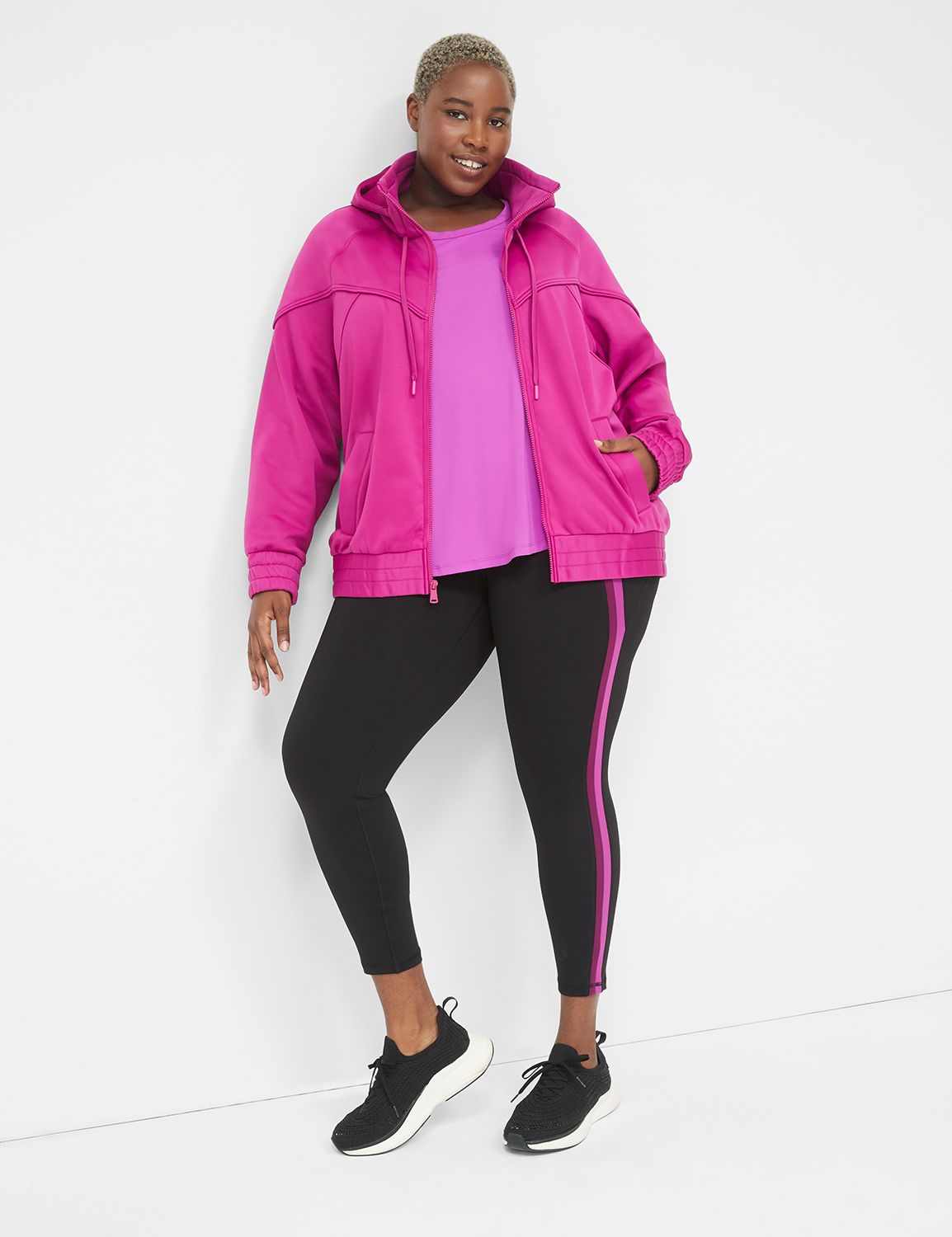 Finest Fuchsia Fleece Jacket – Finding July