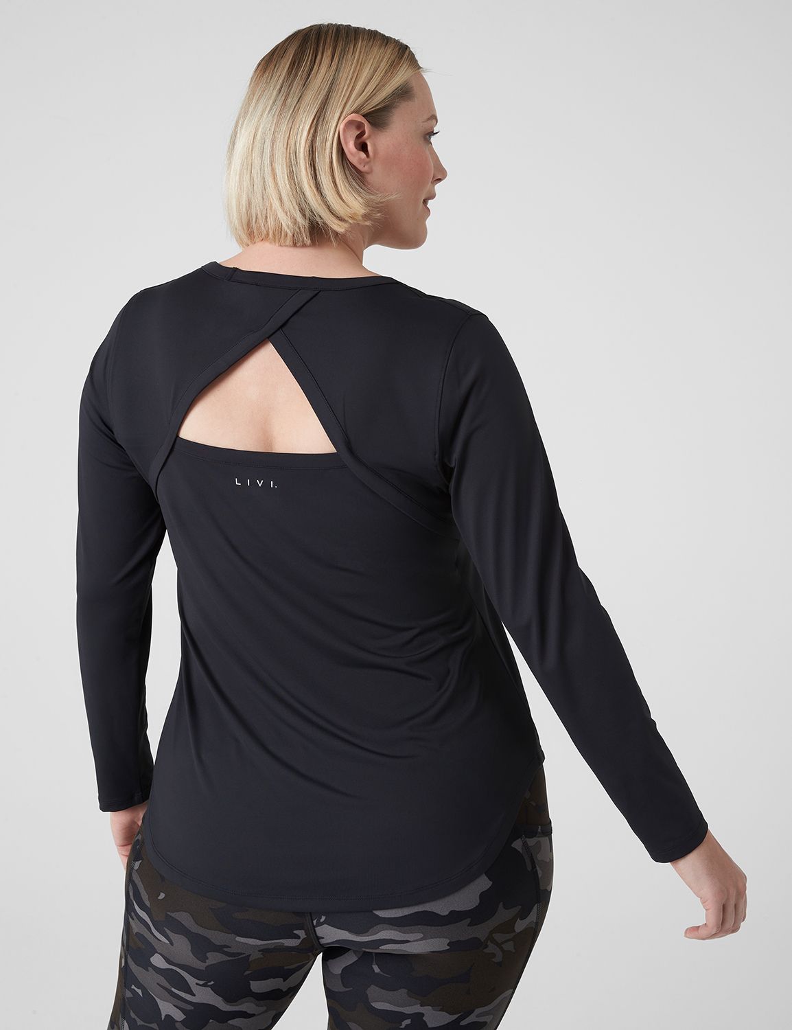 LIVI Long Sleeve Scoop Neckline Wic Product Image 2