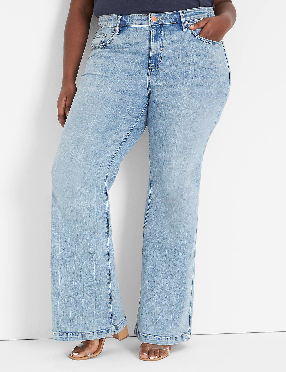 SIGNATURE FIT MID RISE BOOT JEAN  - Product Image 1