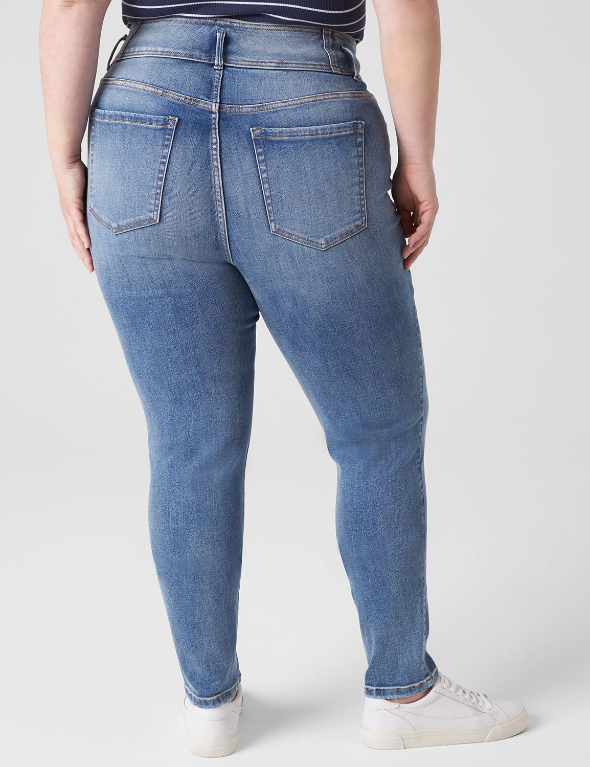 ULTRA HIGH RISE JEGGING -JANA WASH | LaneBryant
