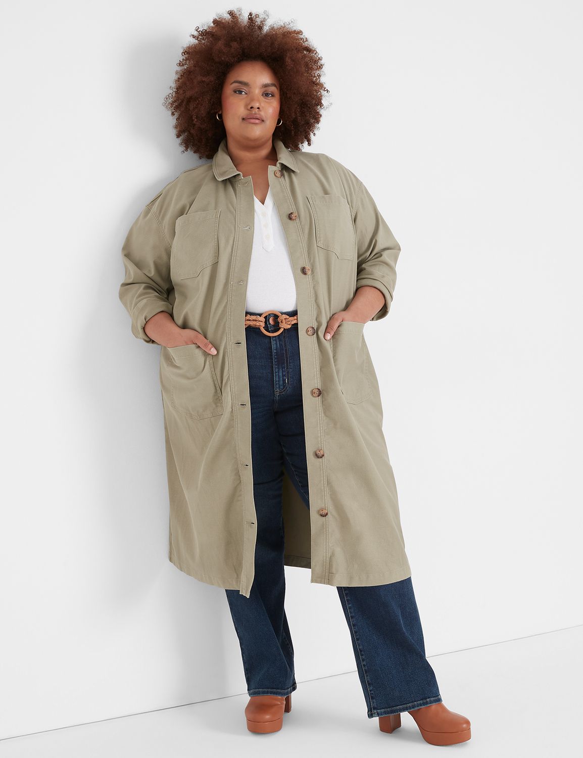 Lane bryant coat sale