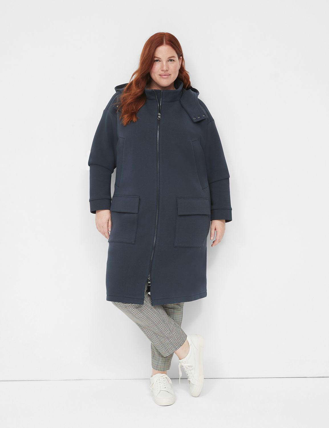 Lane bryant rain on sale coat