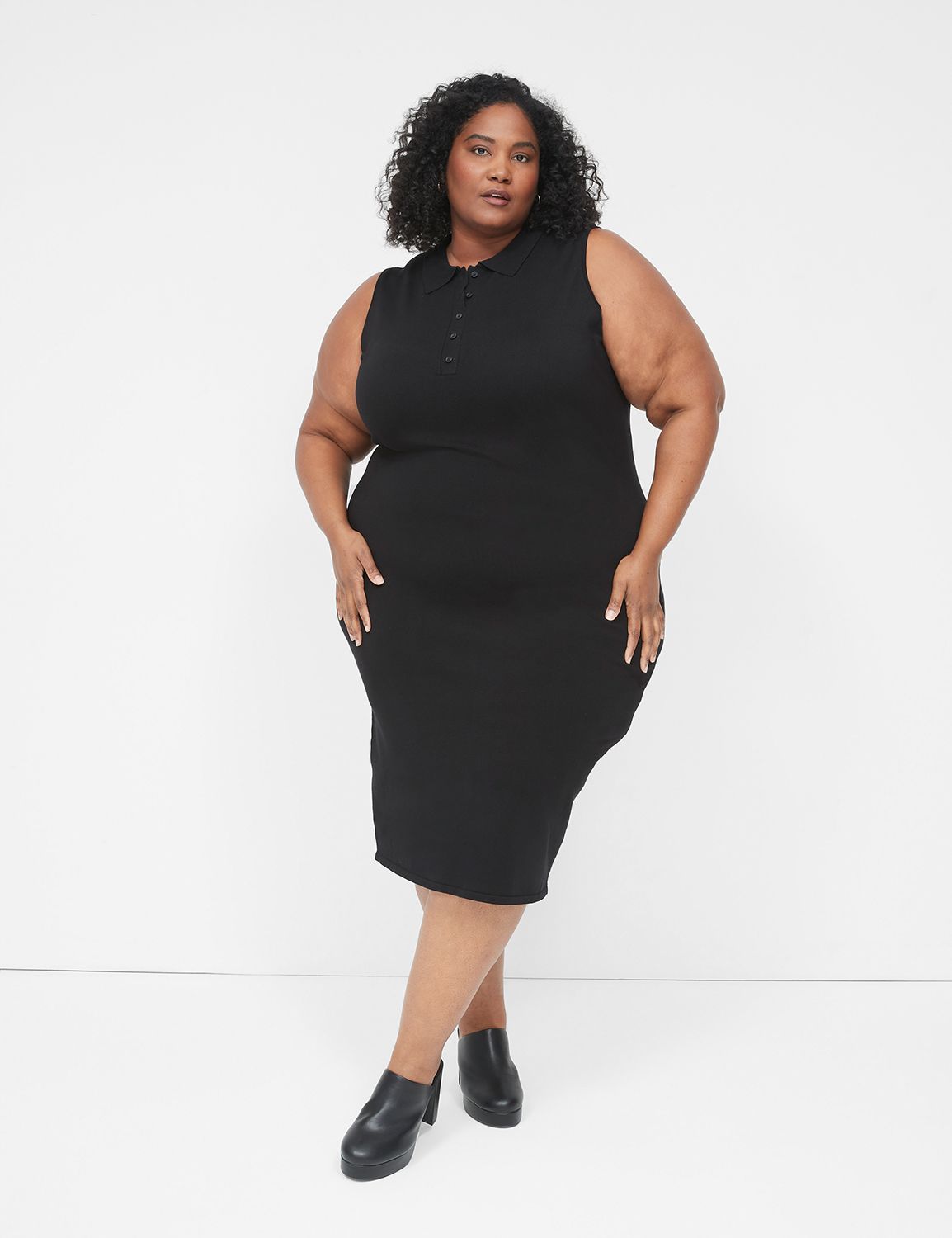 Lane bryant black dress hotsell