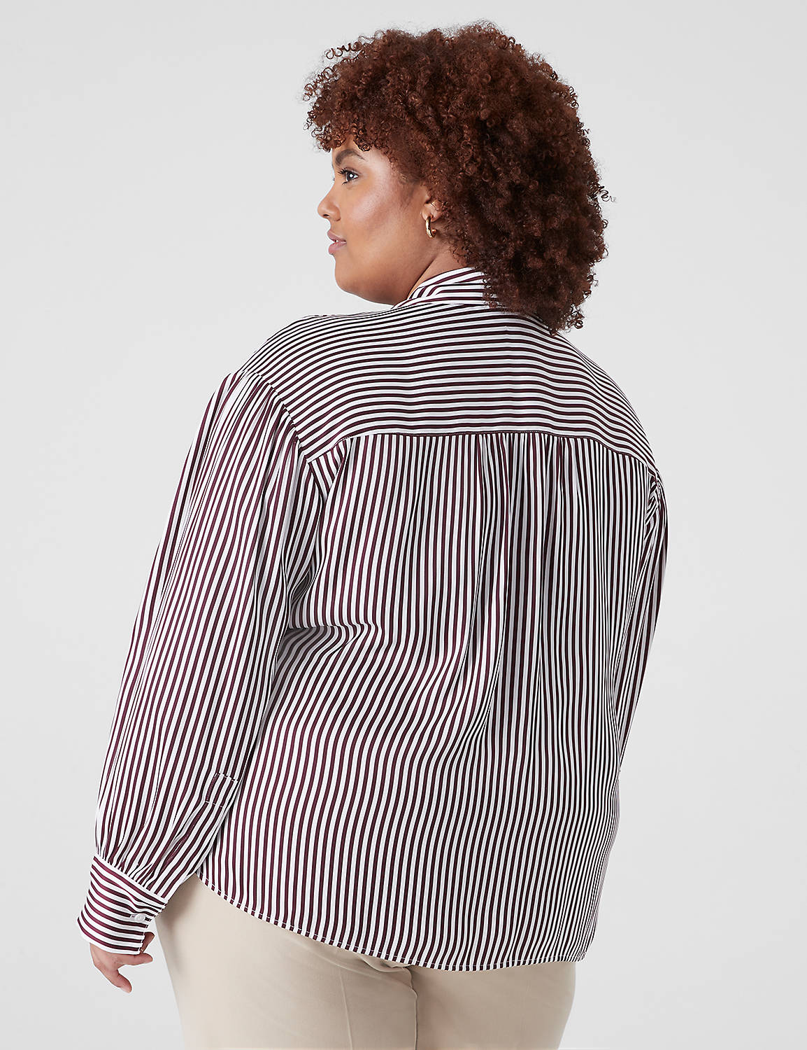 Relaxed Drop Shoulder Long Sleeve P Product Image 2