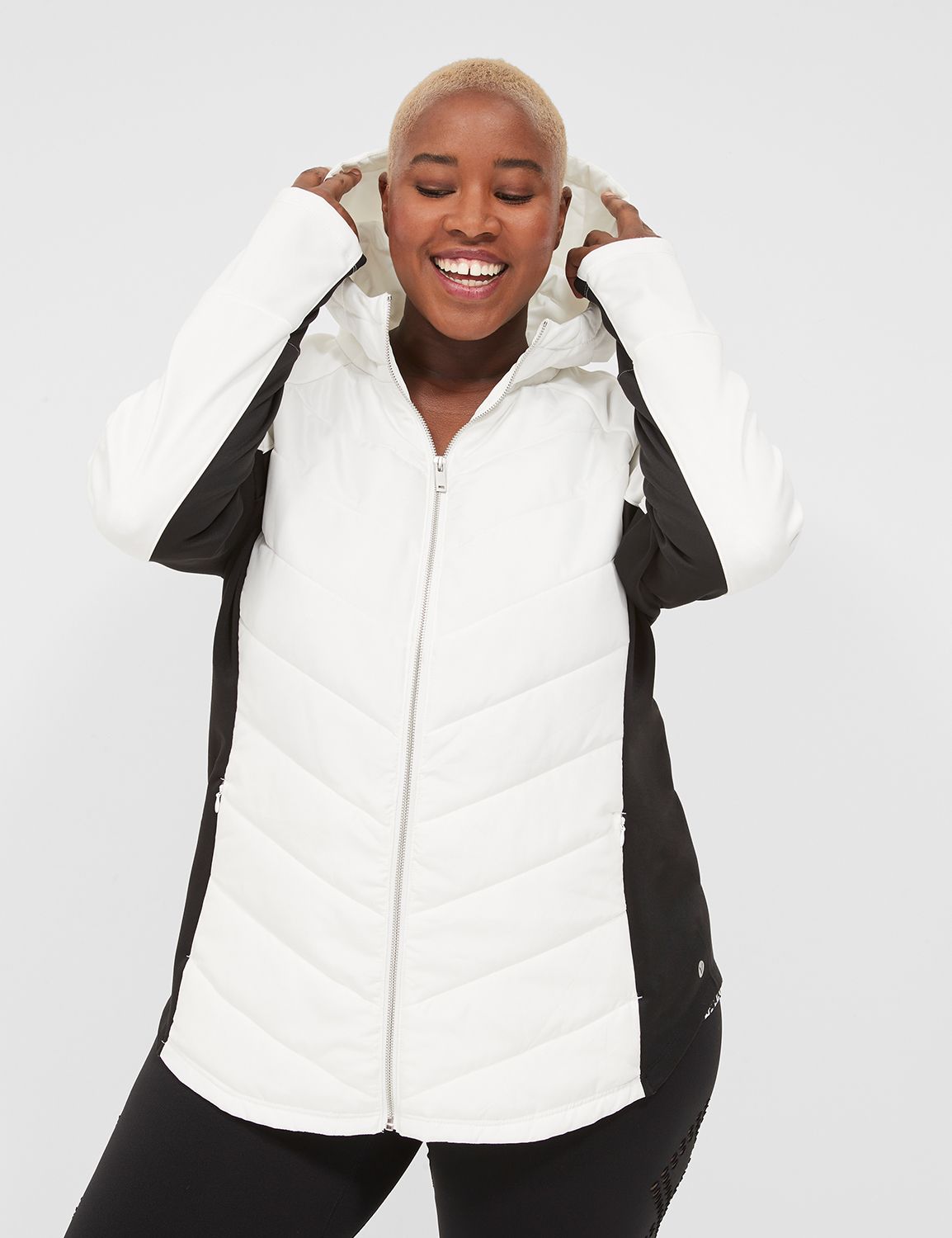 LIVI Quilted Hooded Performance Jacket