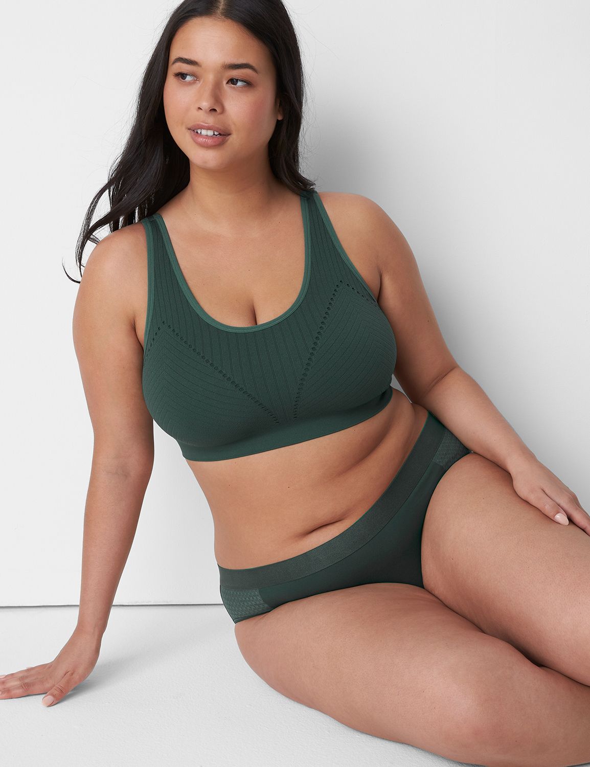 Seamless Ribbed Bralette 1126201 Product Image 1