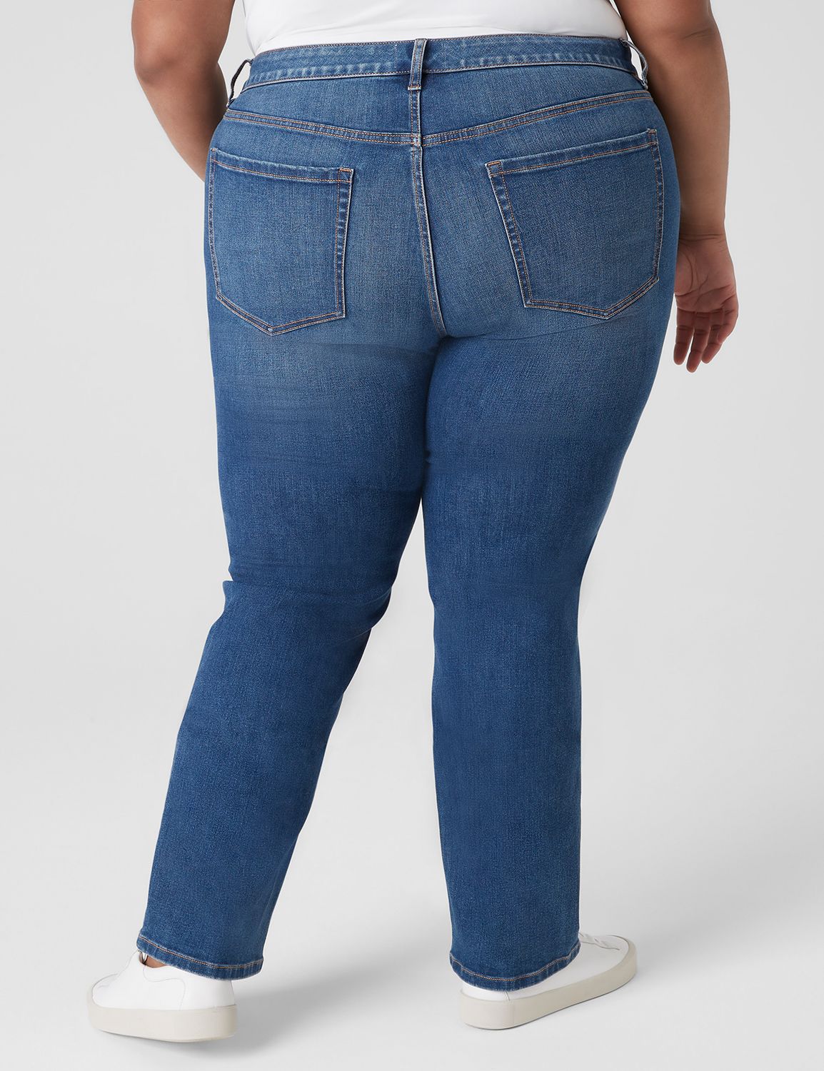 MID RISE SIGNATURE STRAIGHT - JANIC | LaneBryant