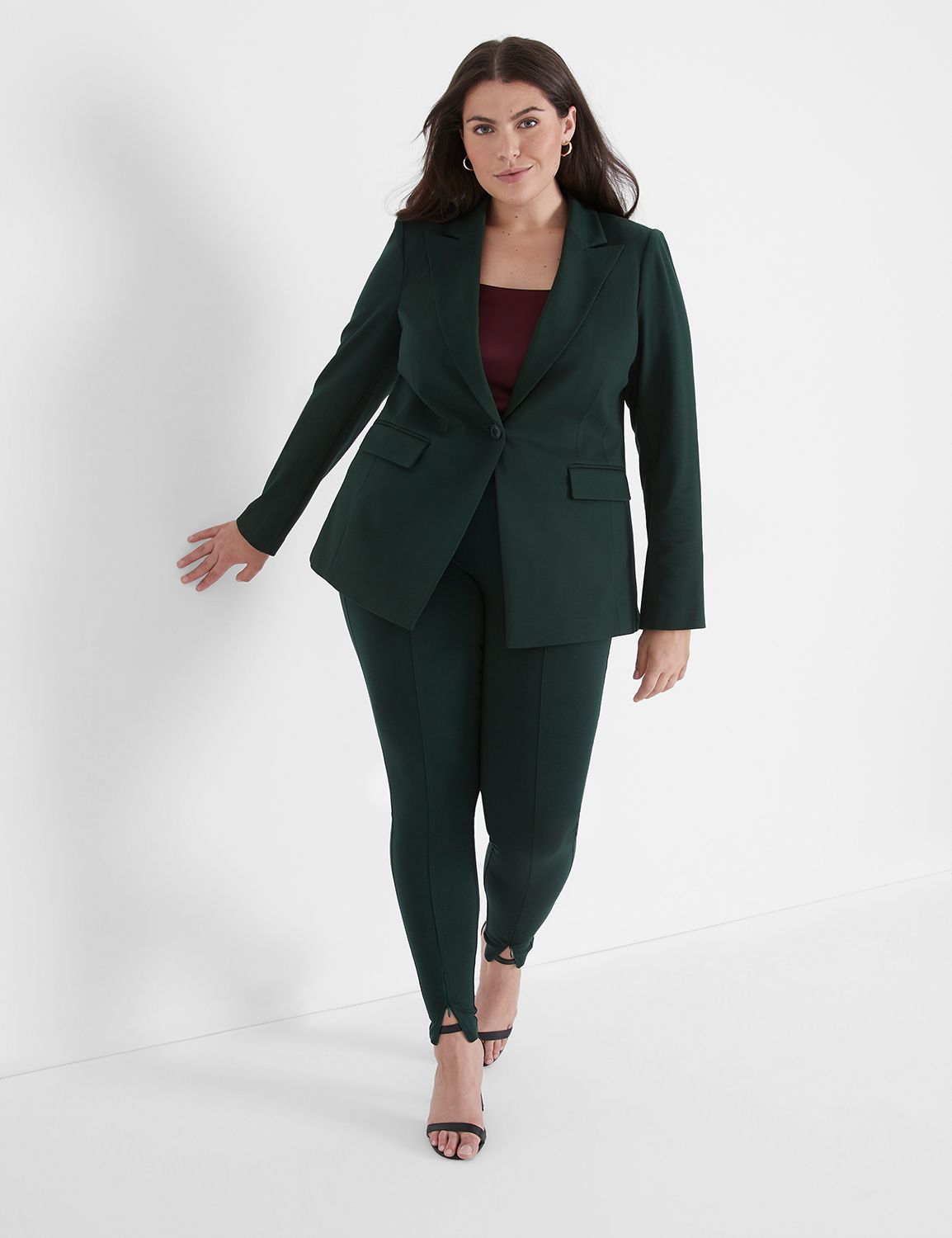 FRONT ANKLE ZIP LEGGINGS 1136319 [M Product Image 3