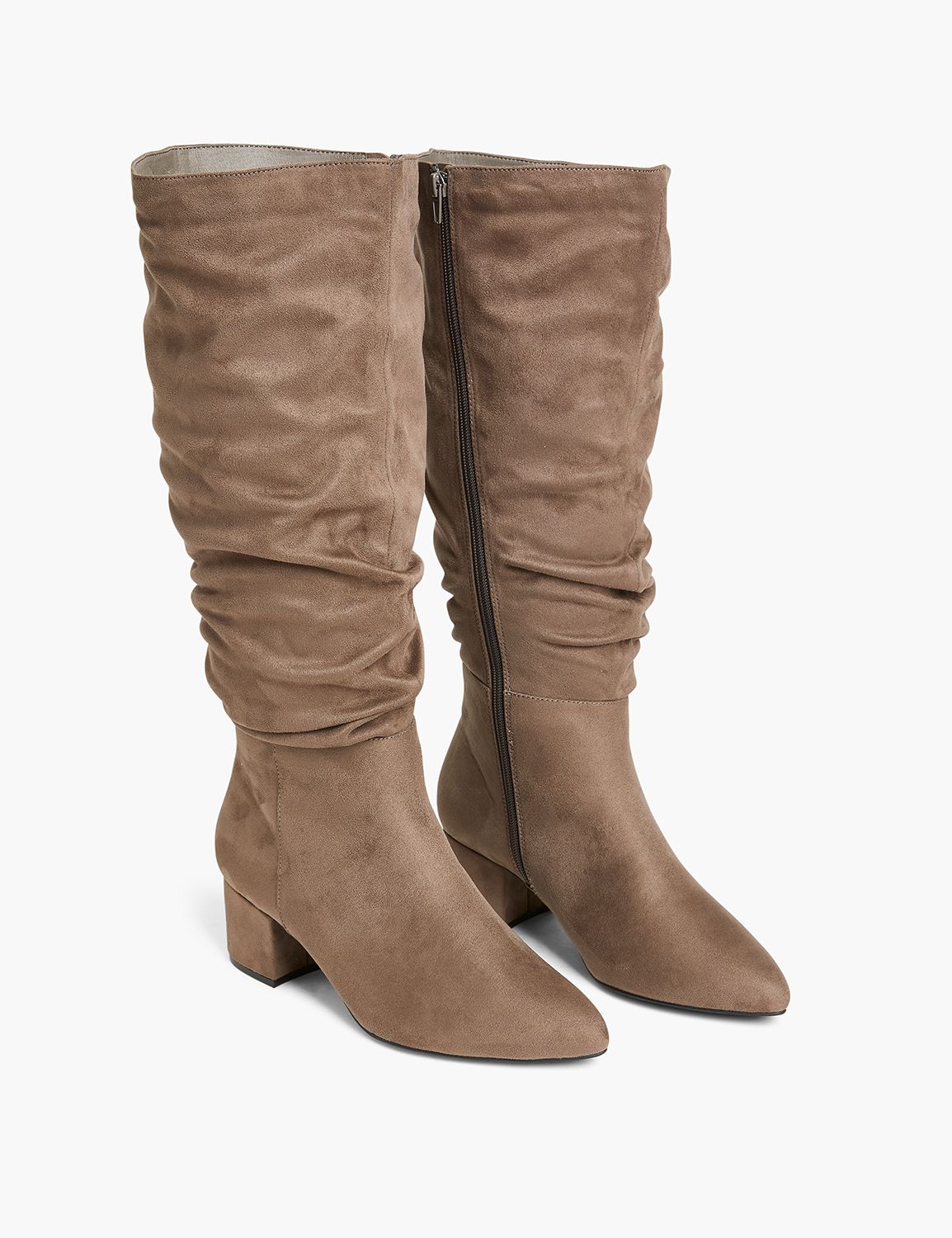 Lane bryant brown boots sale